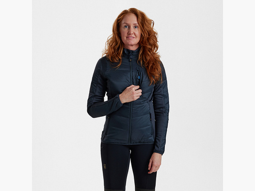 Lady Heat wattierte Jacke - Dark Blue – Kleidergröße Damen: 46