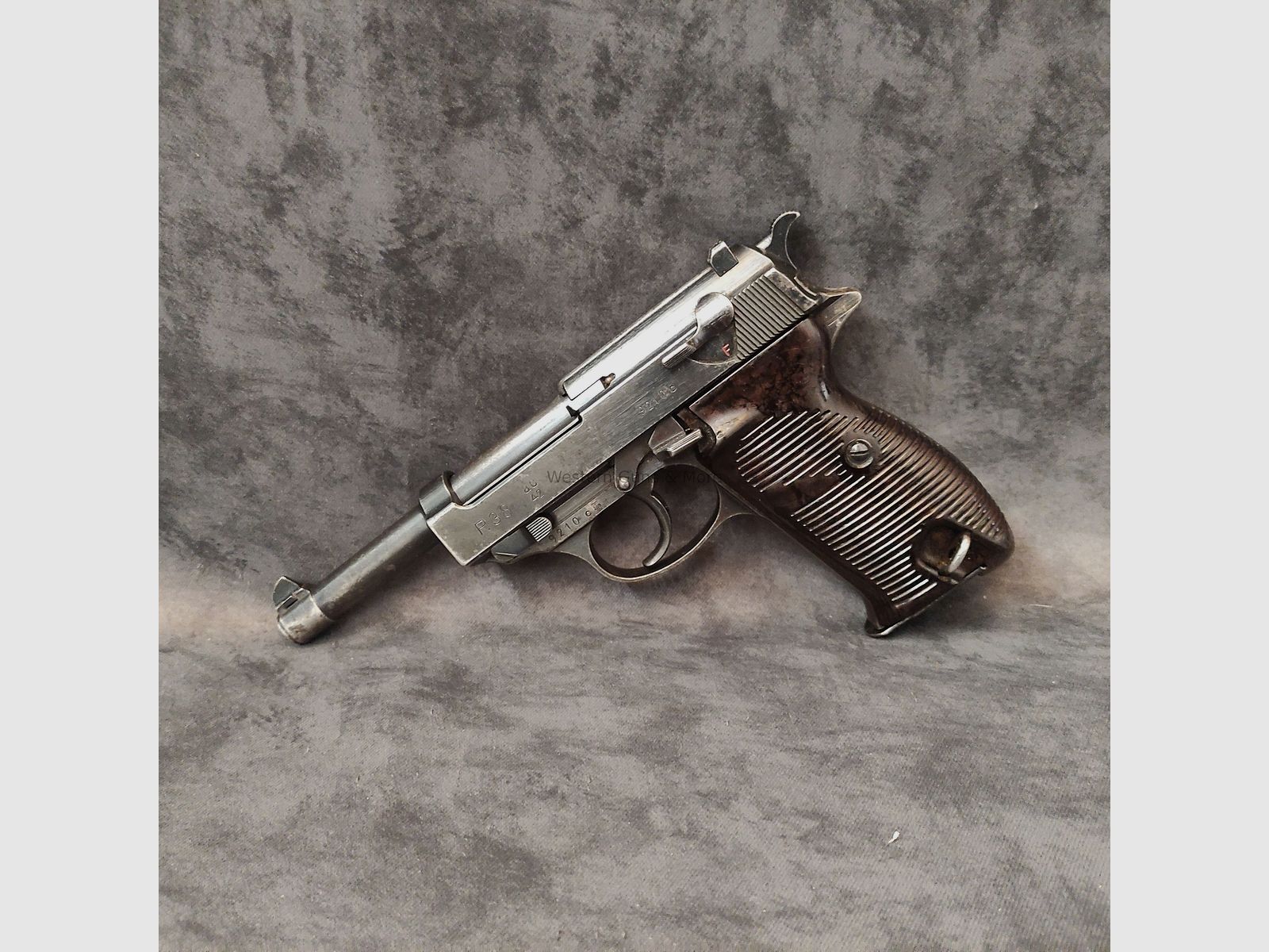 Carl Walther Zella Mellis P.38 ac42 (1942) Nummerngleich