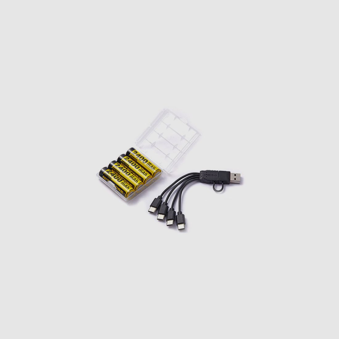 PACK NITECORE 4x BATTERIES (AA) NH2400, image 3 of 3