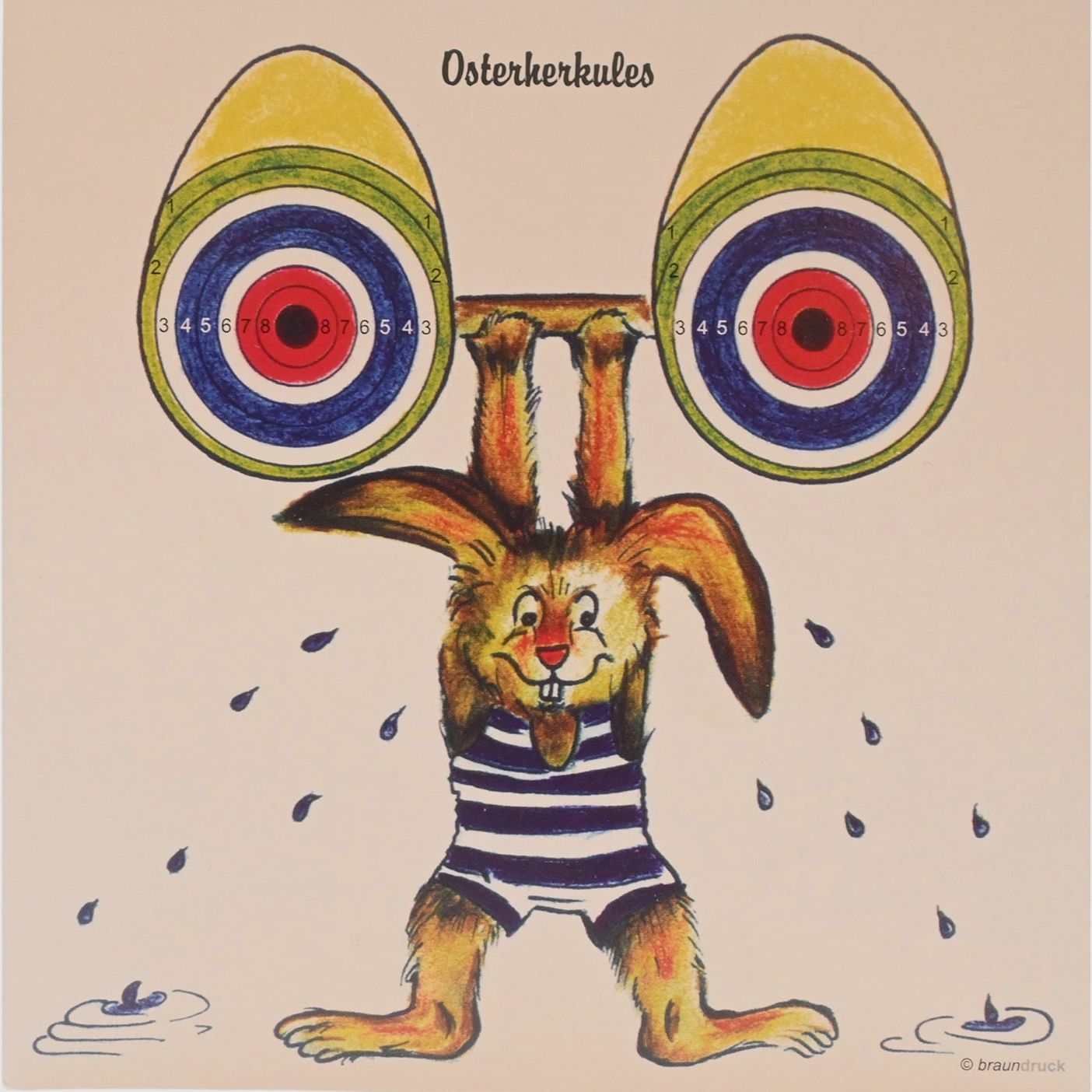Braun Network Osterscheibe Osterherkules