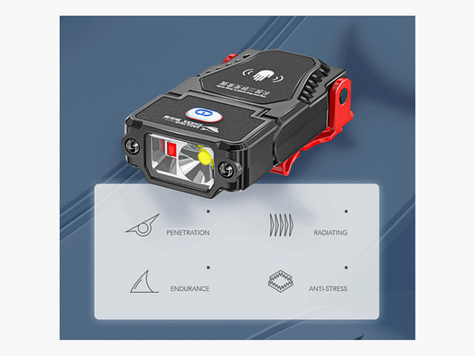 TORCIA A LED MULTI FUNZIONE RICARICABILE