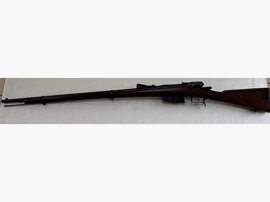 Vetterli-Vitali fusil d'infanterie modèle 1870/87 en calibre 6,5 Carcano