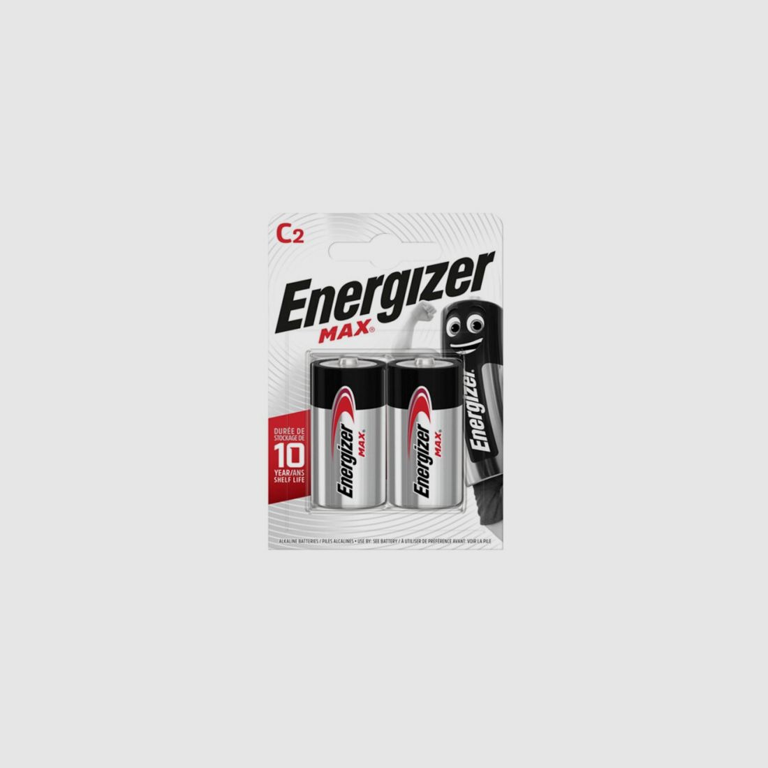 Batterie 1,5V Energizer MAX Baby C C/LR14 Blister à 2 Stk.