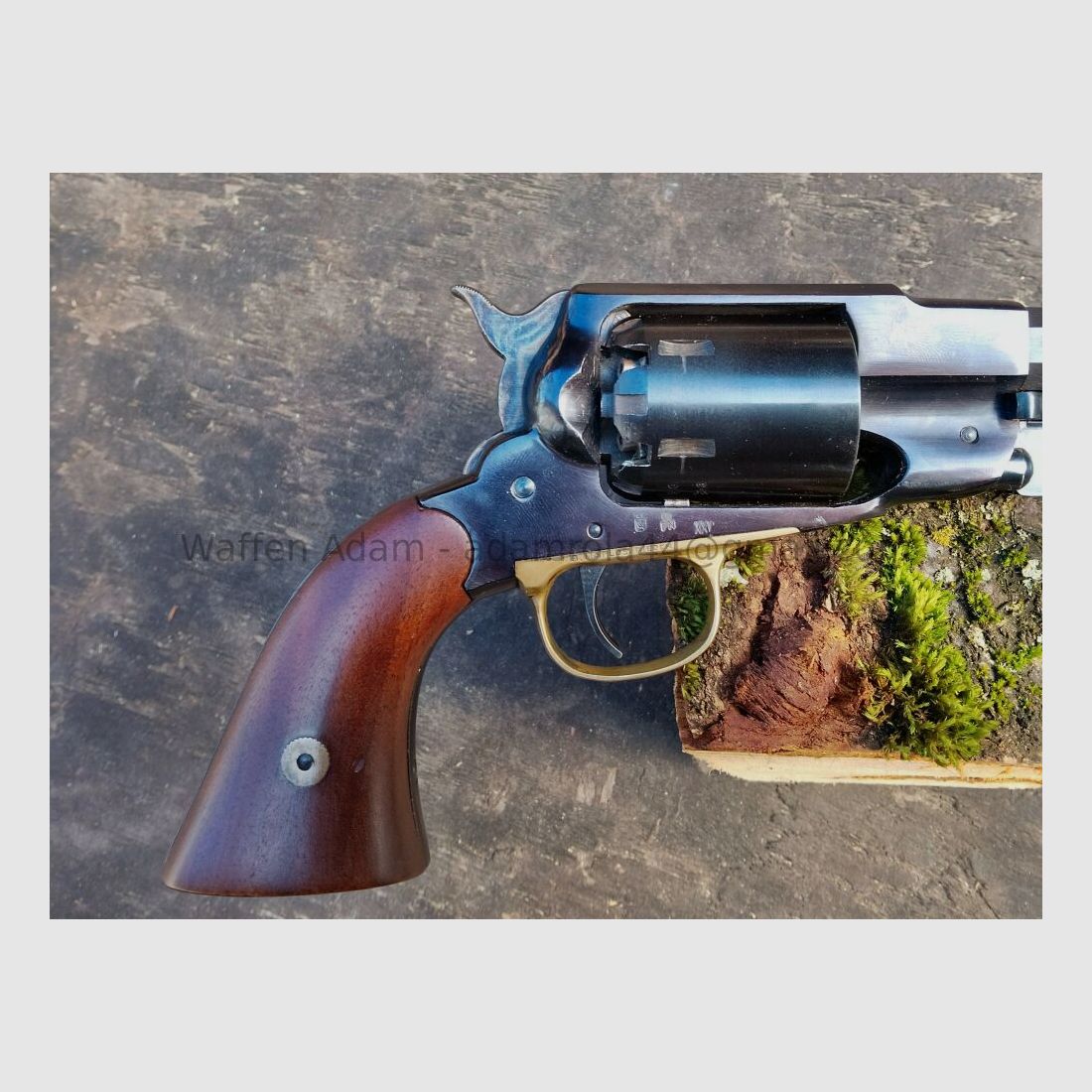 Hawes, Los Angeles, Calif. Remington 1858, New Modell Army