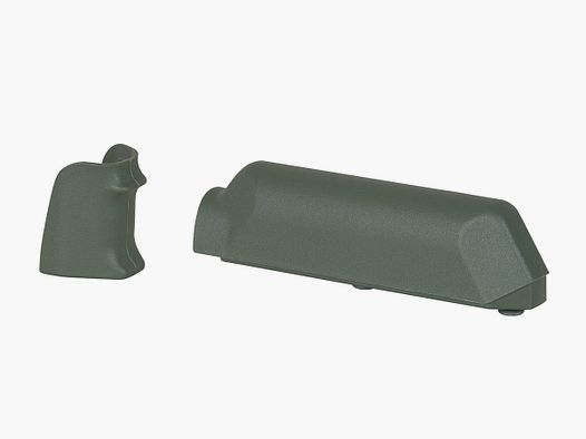 Pistolet Amoeba z chwytami + kolba Striker S1 w kolorze OD Green