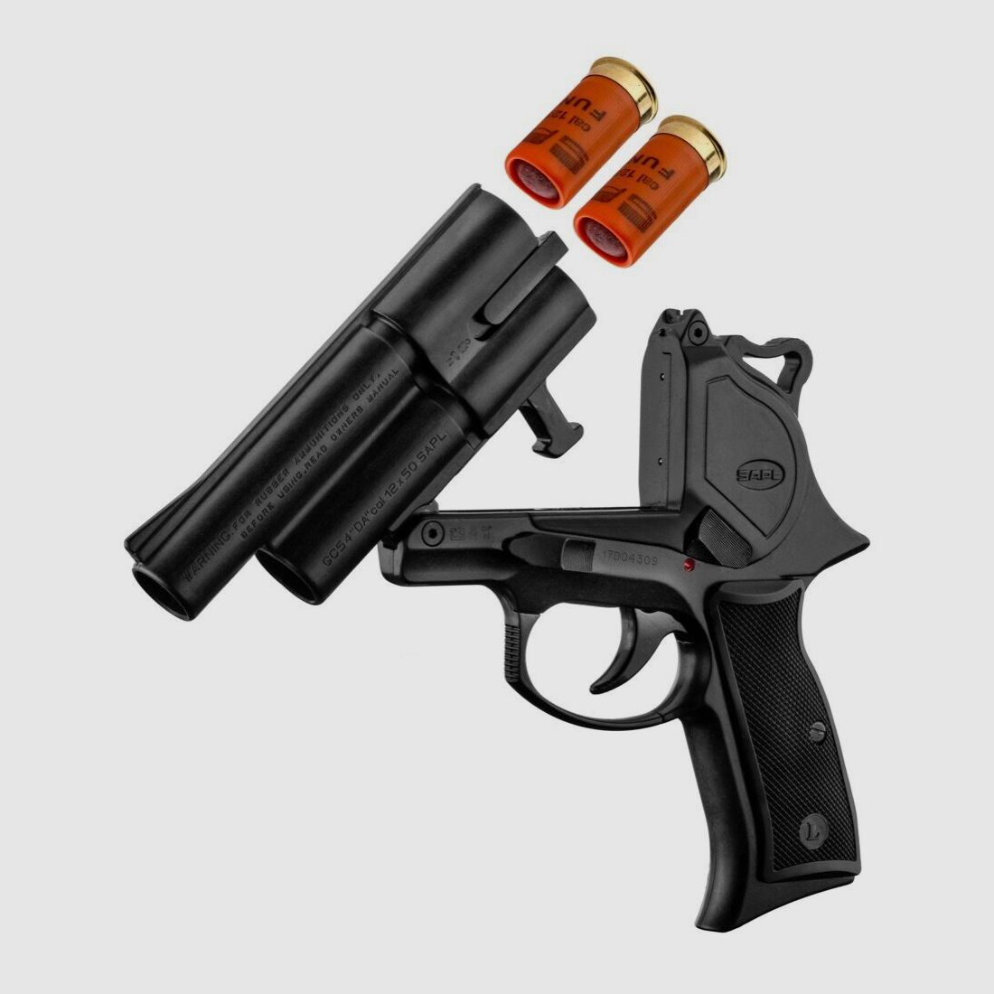 Rubber Bullet Pistol SAPL GC54 blued, image 3 of 10