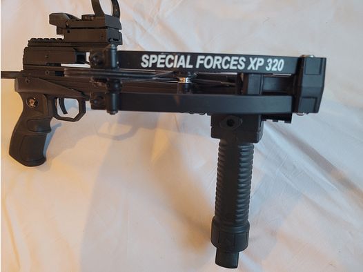 X-BOW FMA Supersonic compound pistol crossbow, special edition „Special Forces 320 XP“, unused