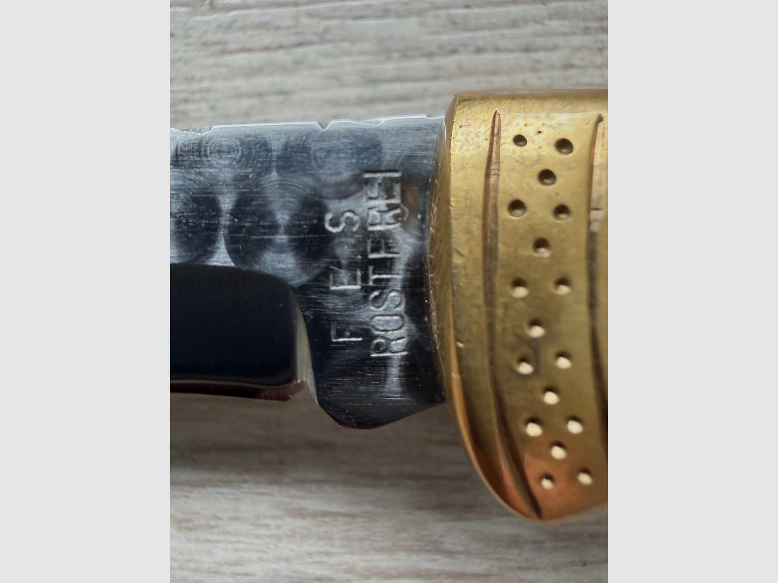 F.E.S cuchillo plegable navaja para coleccionistas muy raro, imagen 4 de 4