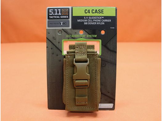 5.11 5.11 C4 Case (56029)131 Flat Dark Earth Tasche Medium Phone/PDA, oder z.B. auch für Zigarettenschachteln?
