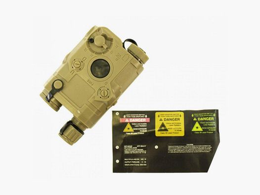 Carcasa AN/PEQ 15 Tan Nuprol - Batería Recargable Integrada - Potencia y Versatilidad para Accesorios Láser