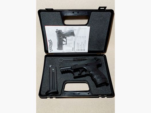 Walther P22Q blank firing pistol 9mm P.A.K. black (PTB 778)