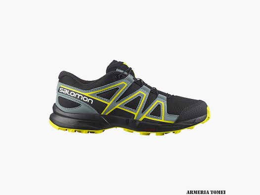 SALOMON – KINDER – SPEEDCROSS J Zwart / Zwart / Avondprimula