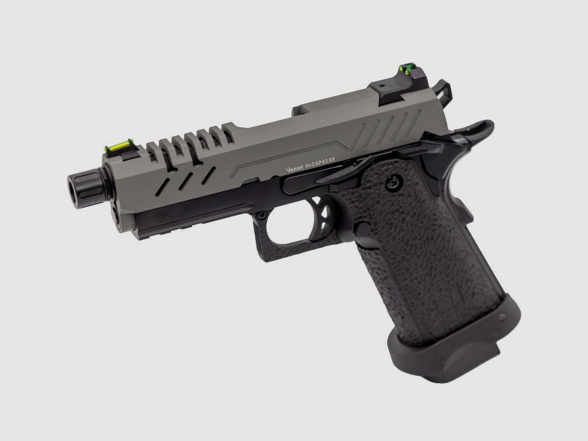REPLIK GBB GAS VORSK HI-CAPA 3.8 PRO SCHWARZ / GRAU 1,0J, Bild 1 von 4