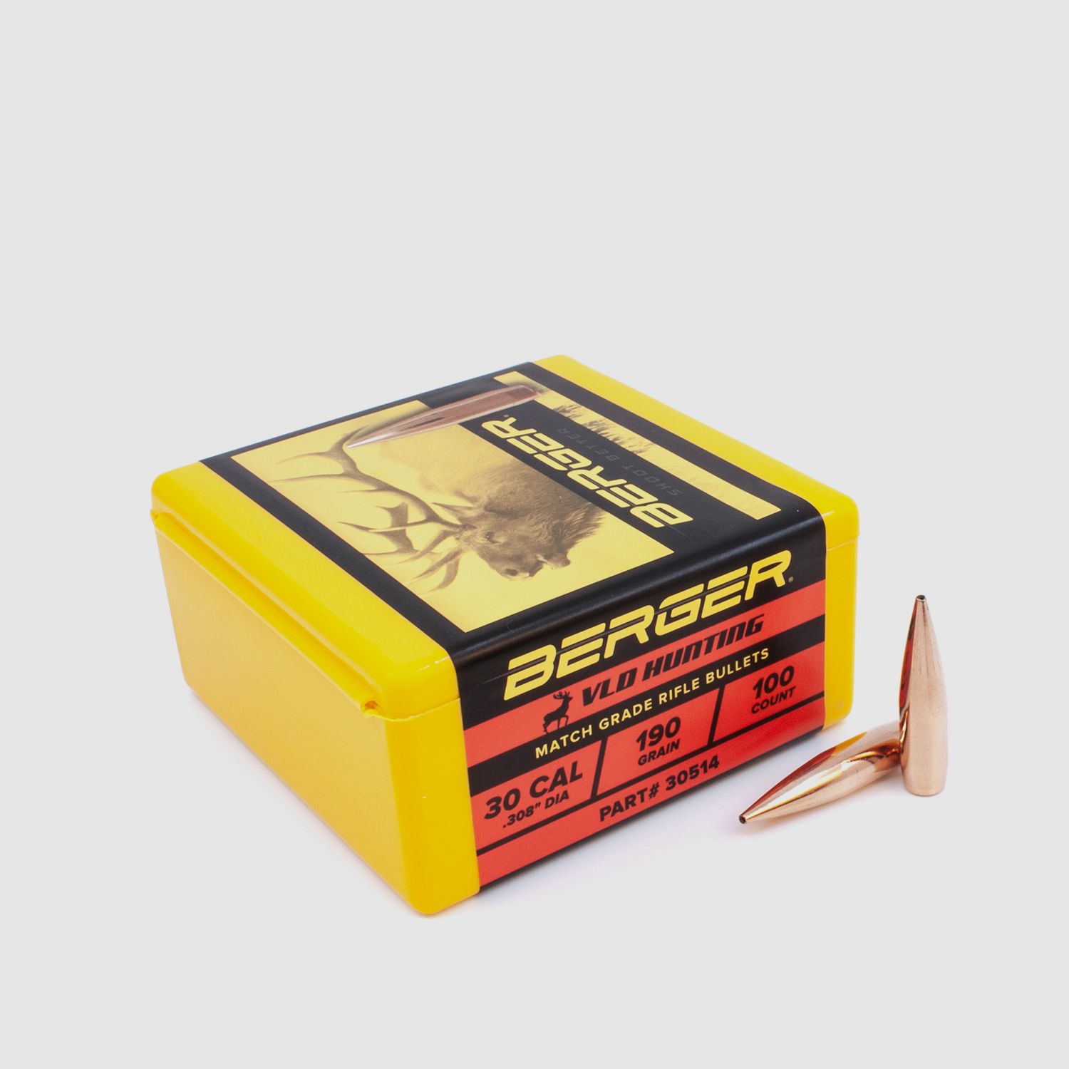 Berger Geschoss .30 VLD Hunting 190GR 100 Stück