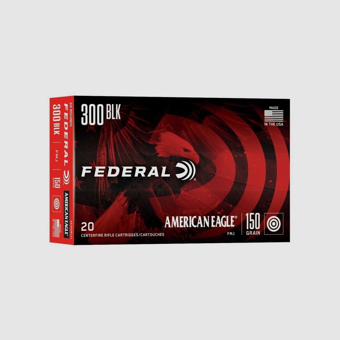 Federal 150grs FMJ 20STK .300AAC Blackout