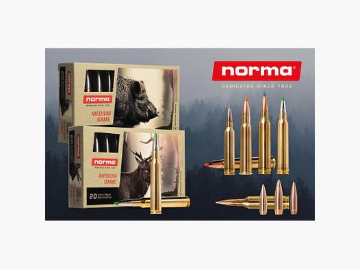 NORMA 7.5x55 Oryx 180 grs 11,6 Box mit 20 Schuss