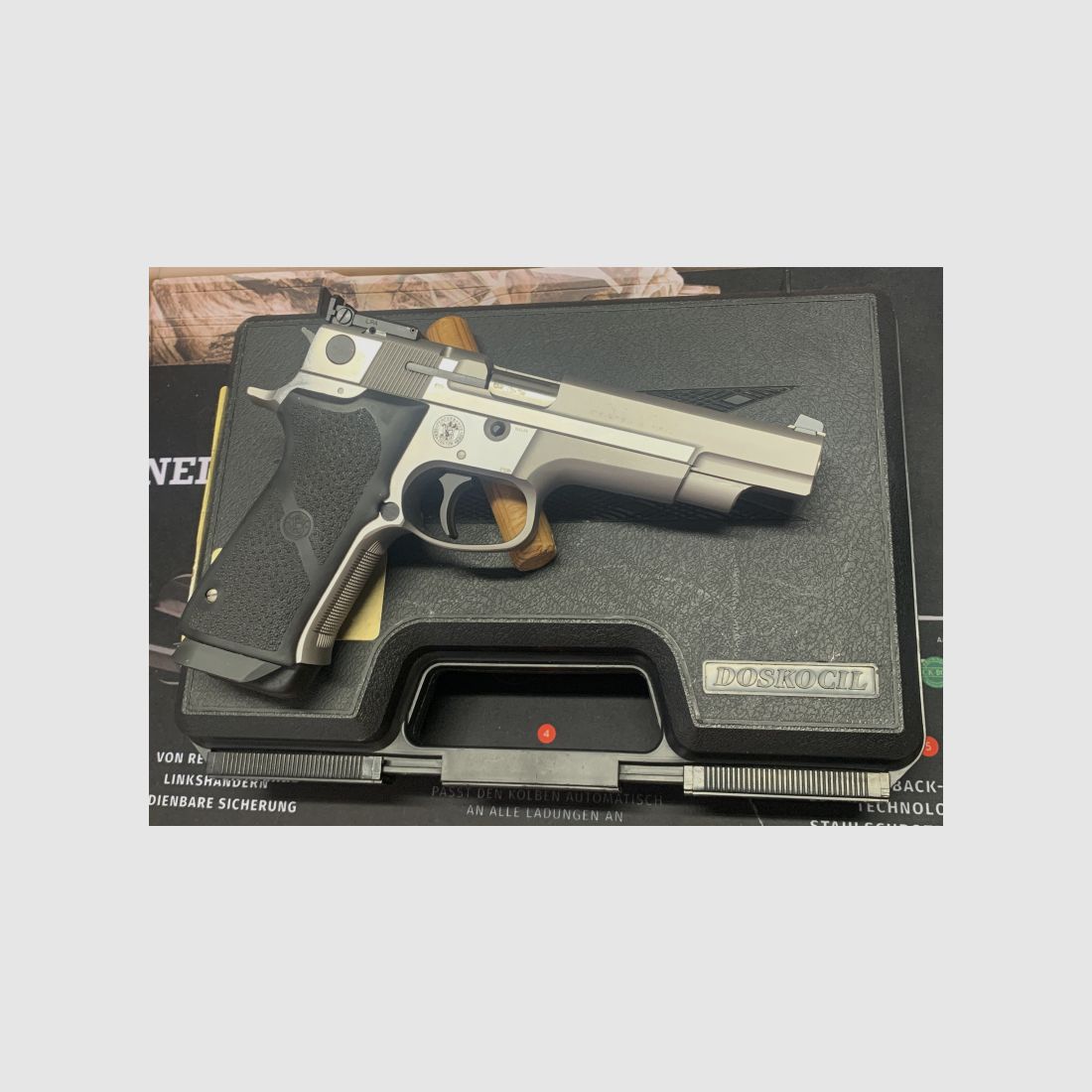 Smith&Wesson 9mm Target Champion stainless 5" 9x19