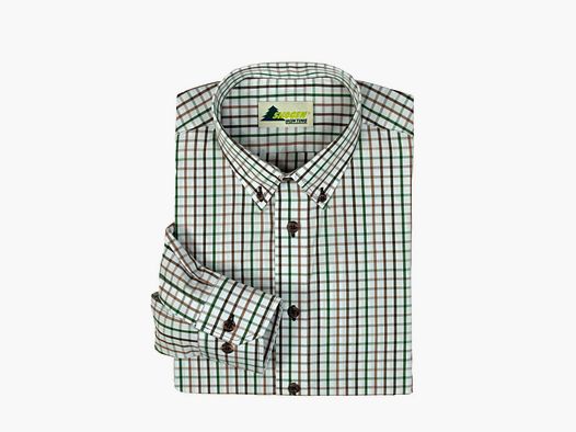 Skogen Hemd Armlänge 70cm Button Down Brown/Beige