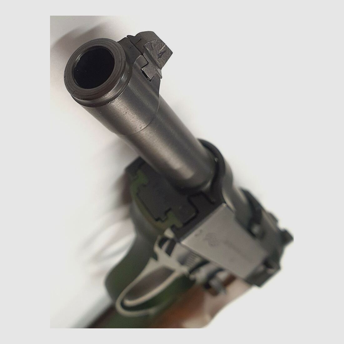 Walther / Schwaben Arms GmbH Special Edition Pistool Walther P38 in Klavertje Groen