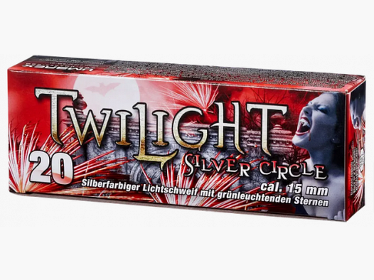Umarex Twilight Silver Circle 15 mm, 20-piece box pyrotechnics