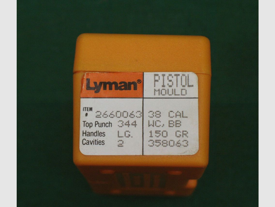 Lyman	 Kolille Kal.38