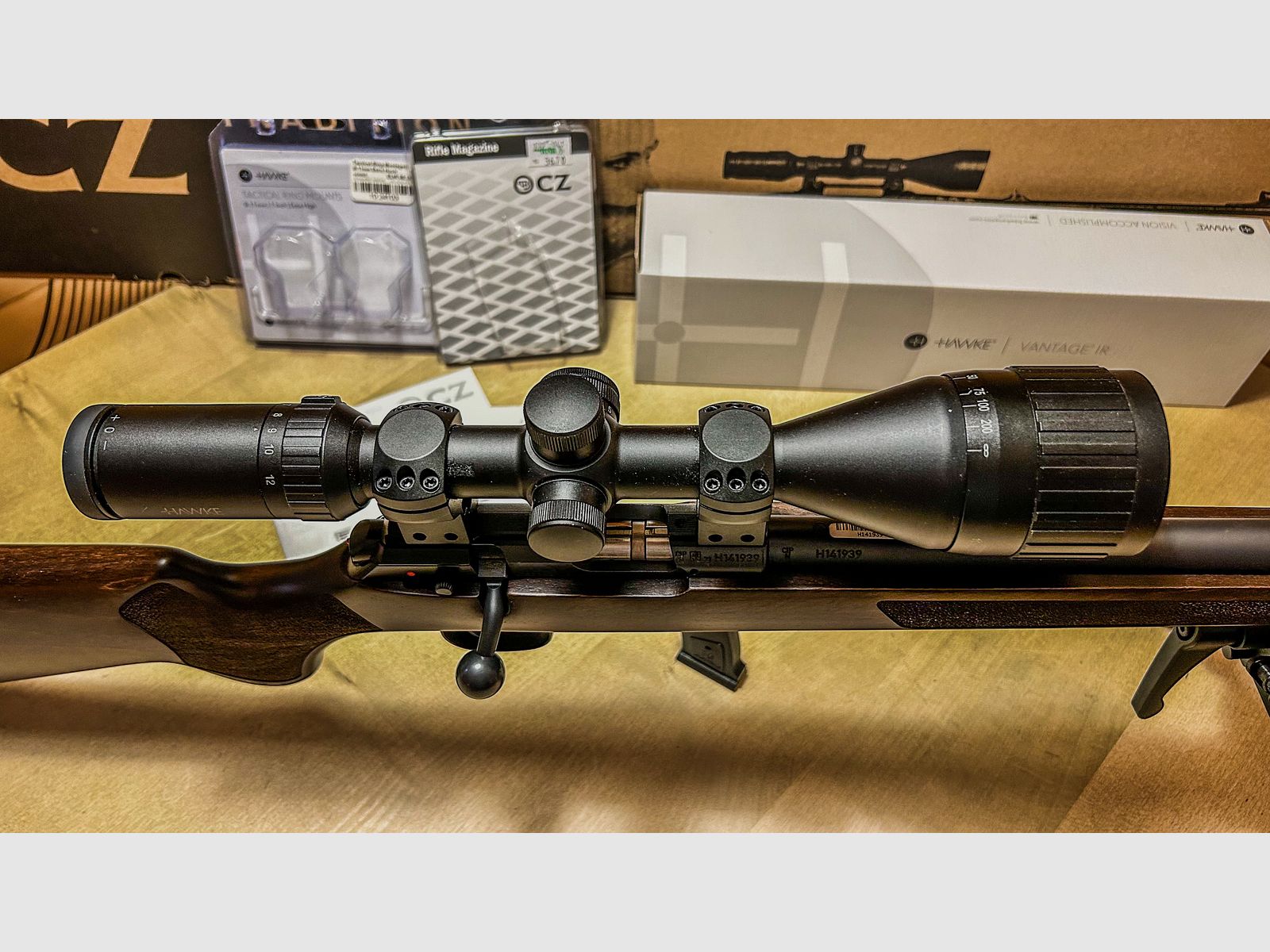 CZ 457 Varmint .22 lr  TOP auf 100m 