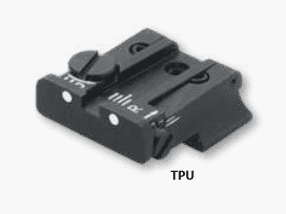 LPA micrometer sight TPU for CZ 75 SP-01 Shadow without front sight