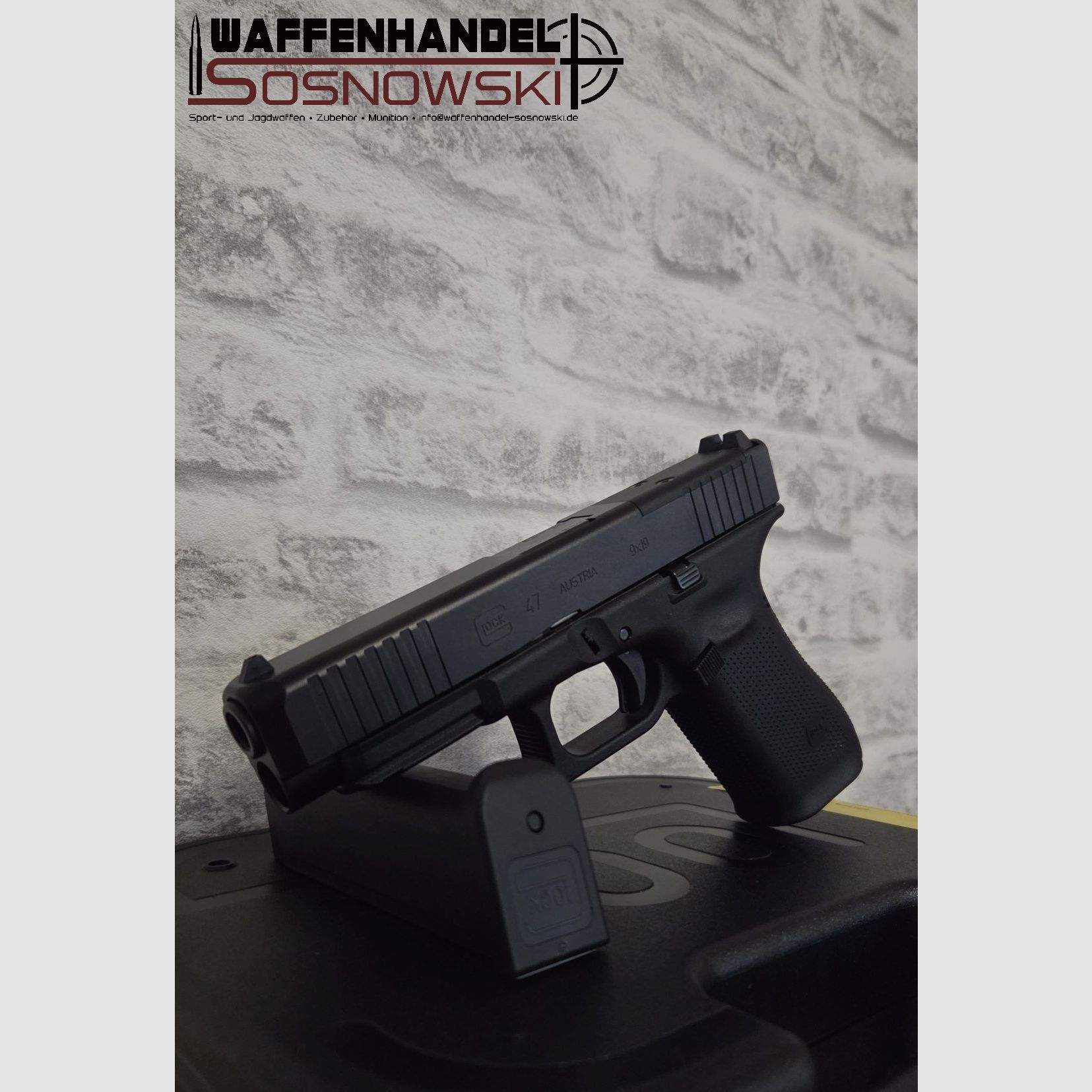 Pistolet Glock 47 MOS 9mm Luger