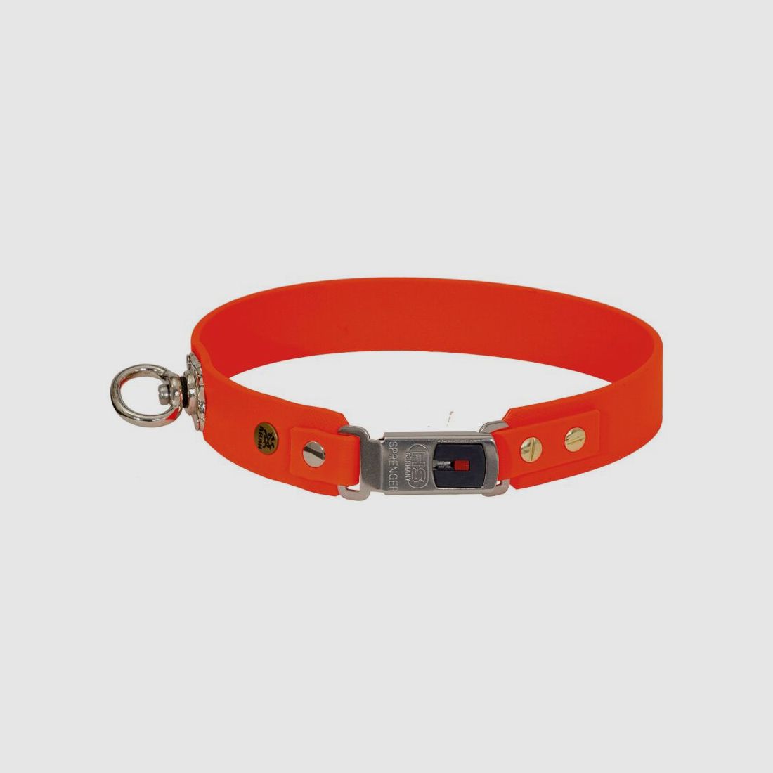 AKAH BioThane Schweißhalsung mit Clicklock