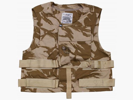 Brit. Cover-Combat-Weste,DPM desert, neuw.