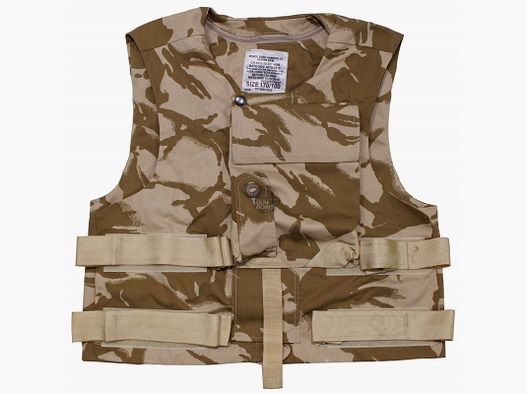 Brit. Cover-Combat-Weste,DPM desert, neuw.