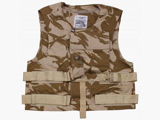 Brit. Cover-Combat-Weste,DPM desert, neuw.