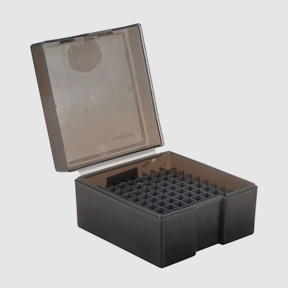 #1009,243-308100 ct. Ammo Box – Grey(DNR)
