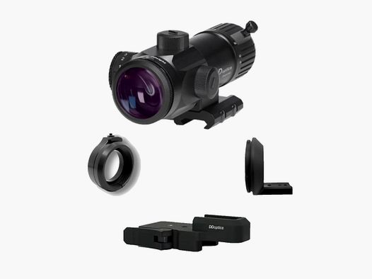 DDoptics DDsight MAG 1-4x22 Jagdlich Rotpunktvisier Bundle
