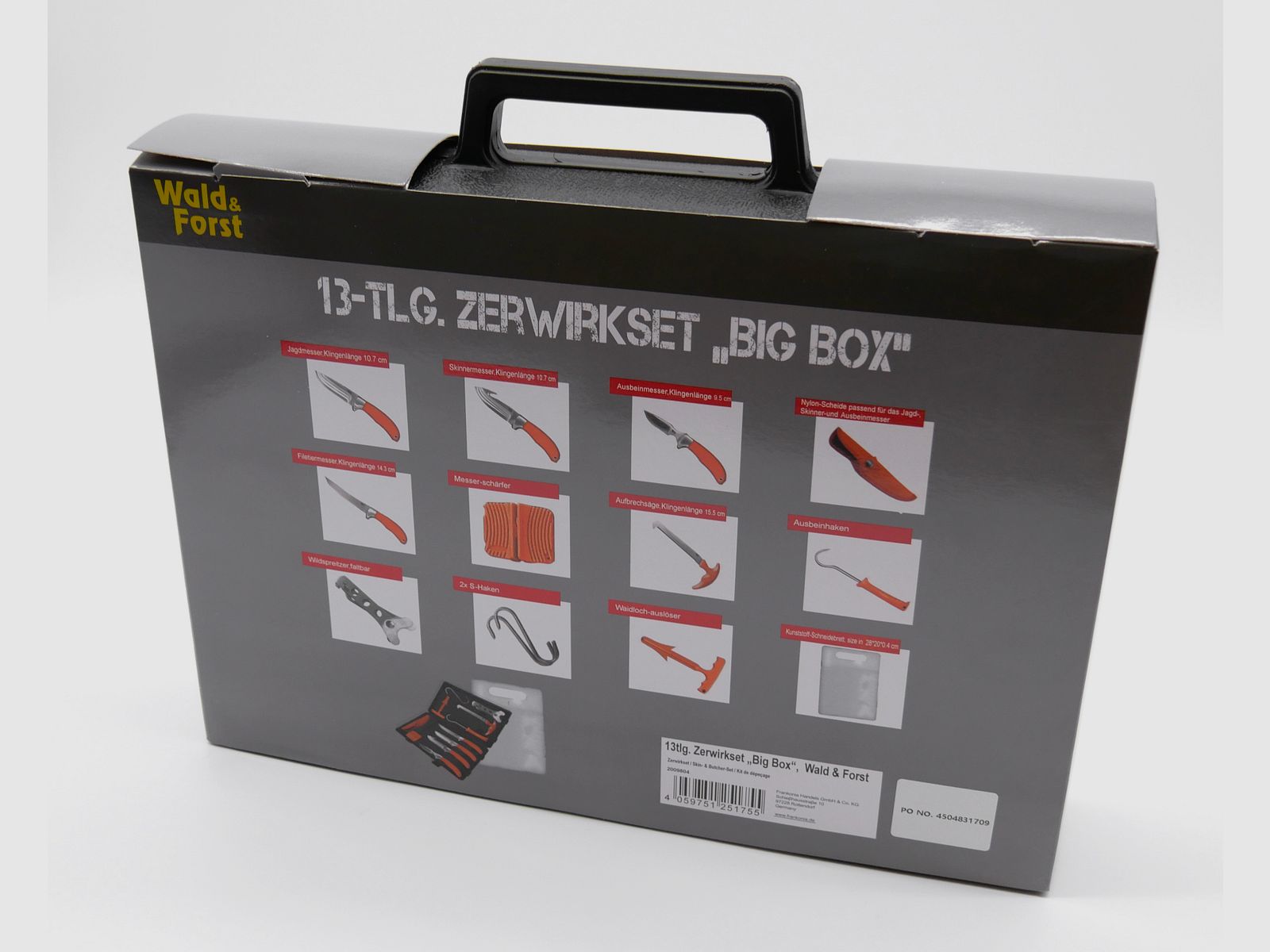 Wald und Forst Zerwirk Set Big Box 13 Teile 2009804