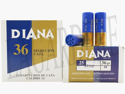 SAGA DIANA 36 NO. 00 (PATRONEN FÜR SCHROT)