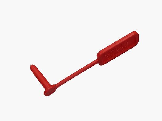 Alu Pufferpatrone mit Sicherheitsfahne - .17/4,5mm