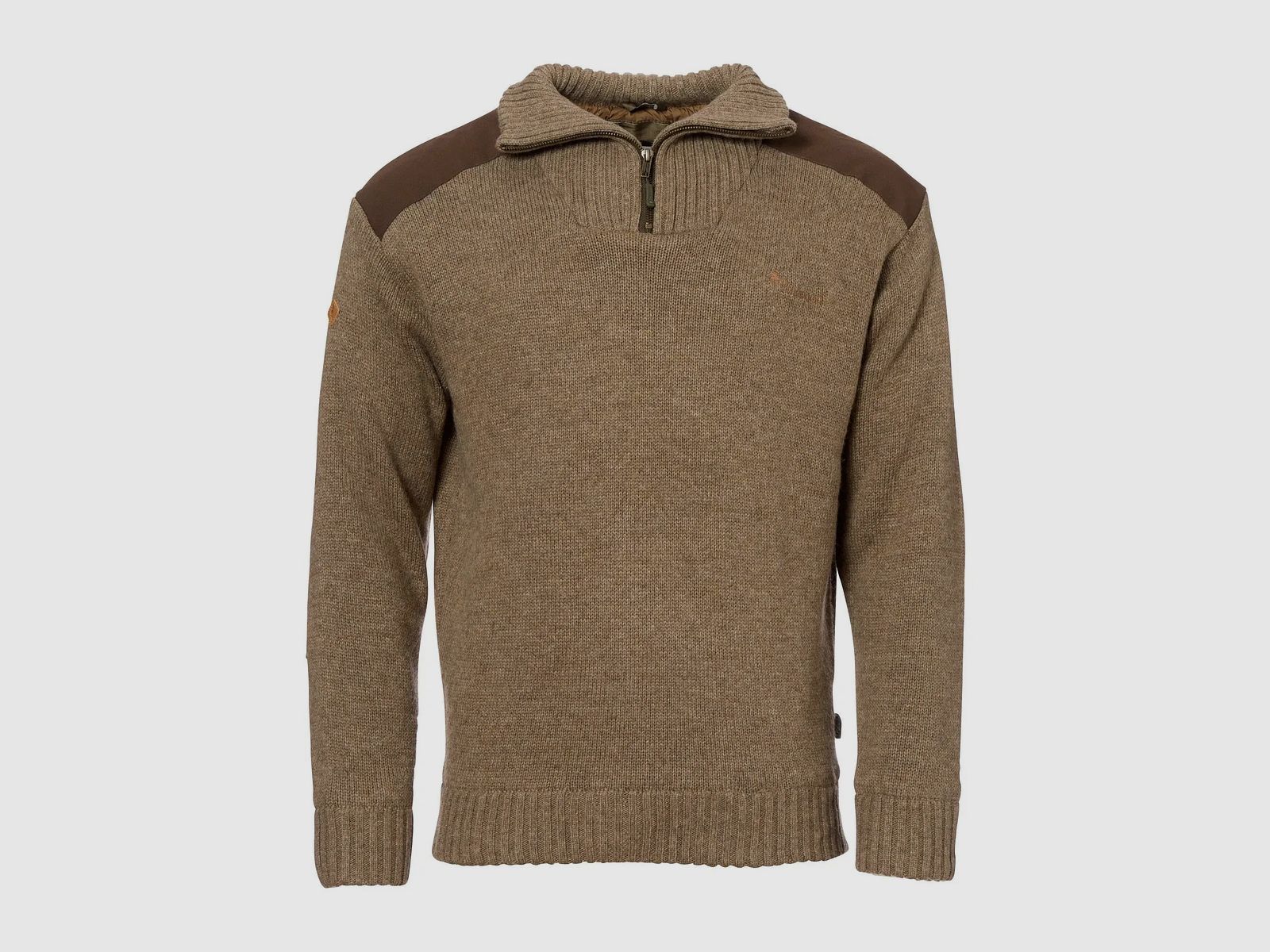 Pinewood Pullover New Stormy Troyer brown melange