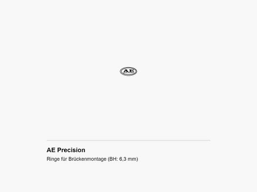 AE Precision Pierścienie do Montażu na Moście (Wysokość: 6,3 mm)