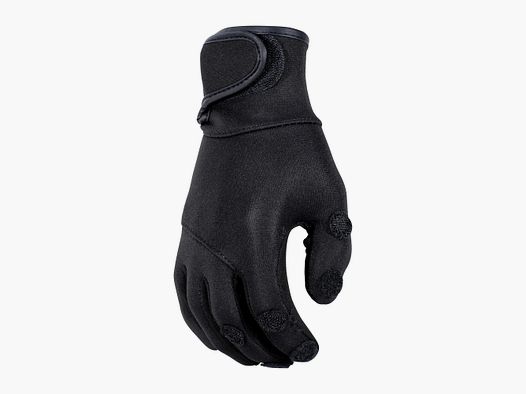 Mil-Tec Schießhandschuhe Neopren/Amaro schwarz