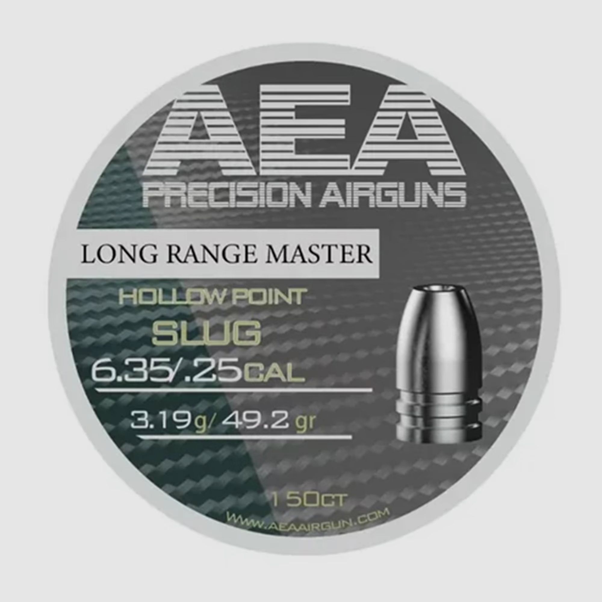 AEA Slugs Long Range Master HP, Kal. 6,35mm/.25