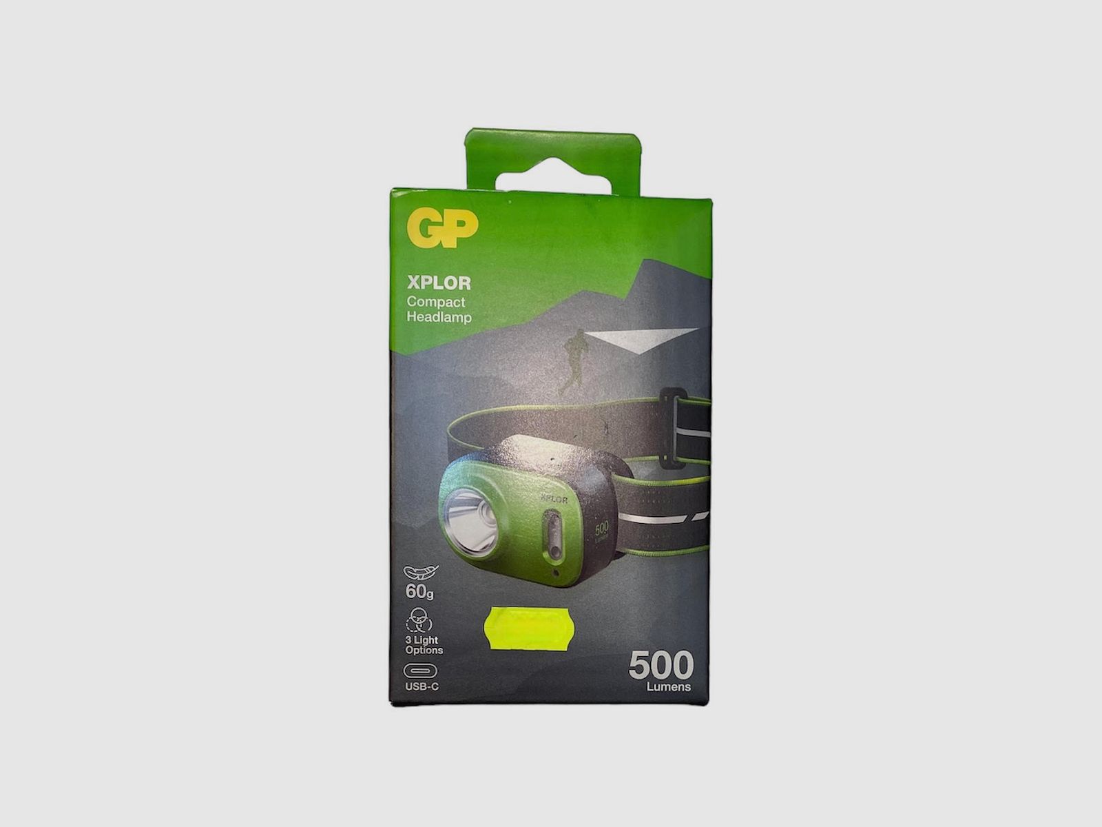 GP XPLOR Kompakt Stirnlampe