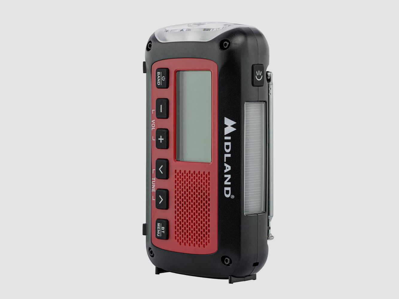Radio Urgence Midland ER250BT Rouge - Technologie Bluetooth - Communication Fiable en Situation d Urgence, image 6 sur 8