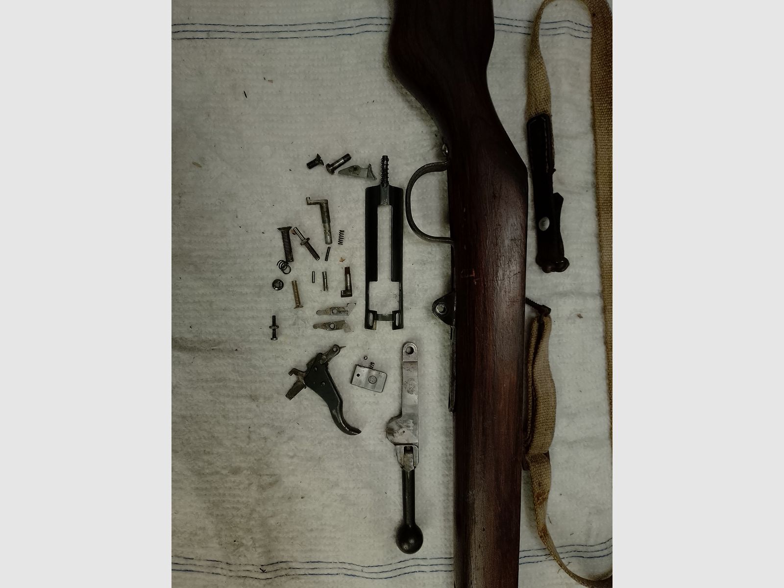 Conglomerate parts air rifle Haenel Sport 49a