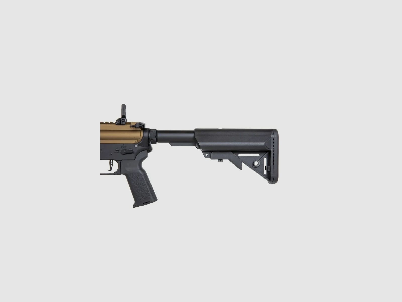 SA M4 Carbine M-LOK (SA-P20 PRIME™ Aster II ETU BLDC™) Rifle Airsoft Libre a partir de 18 años – Chaos Bronze -F-