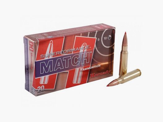 308 Winchester Hornady SUPERFORMANCE® 168 gr ELD® VE20