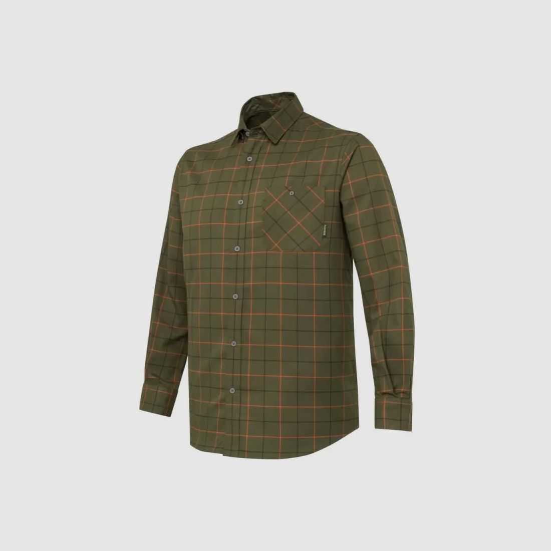 Beretta Camicia elastica Jargo Green Pumpkin Check, immagine 1 di 4
