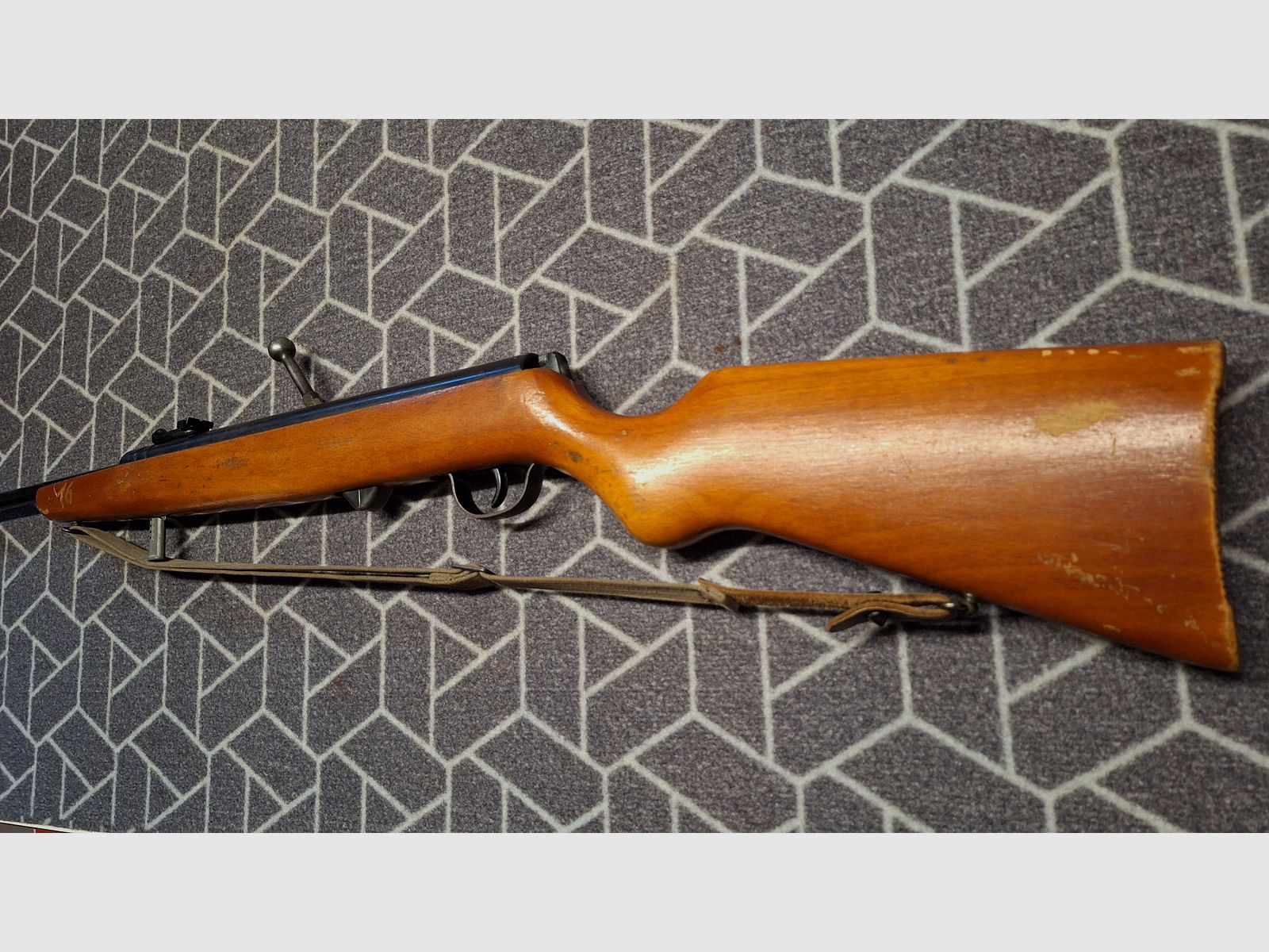 Haenel Suhl 310 Luftgewehr mit 12er Magazin+Originalen Kugeln!