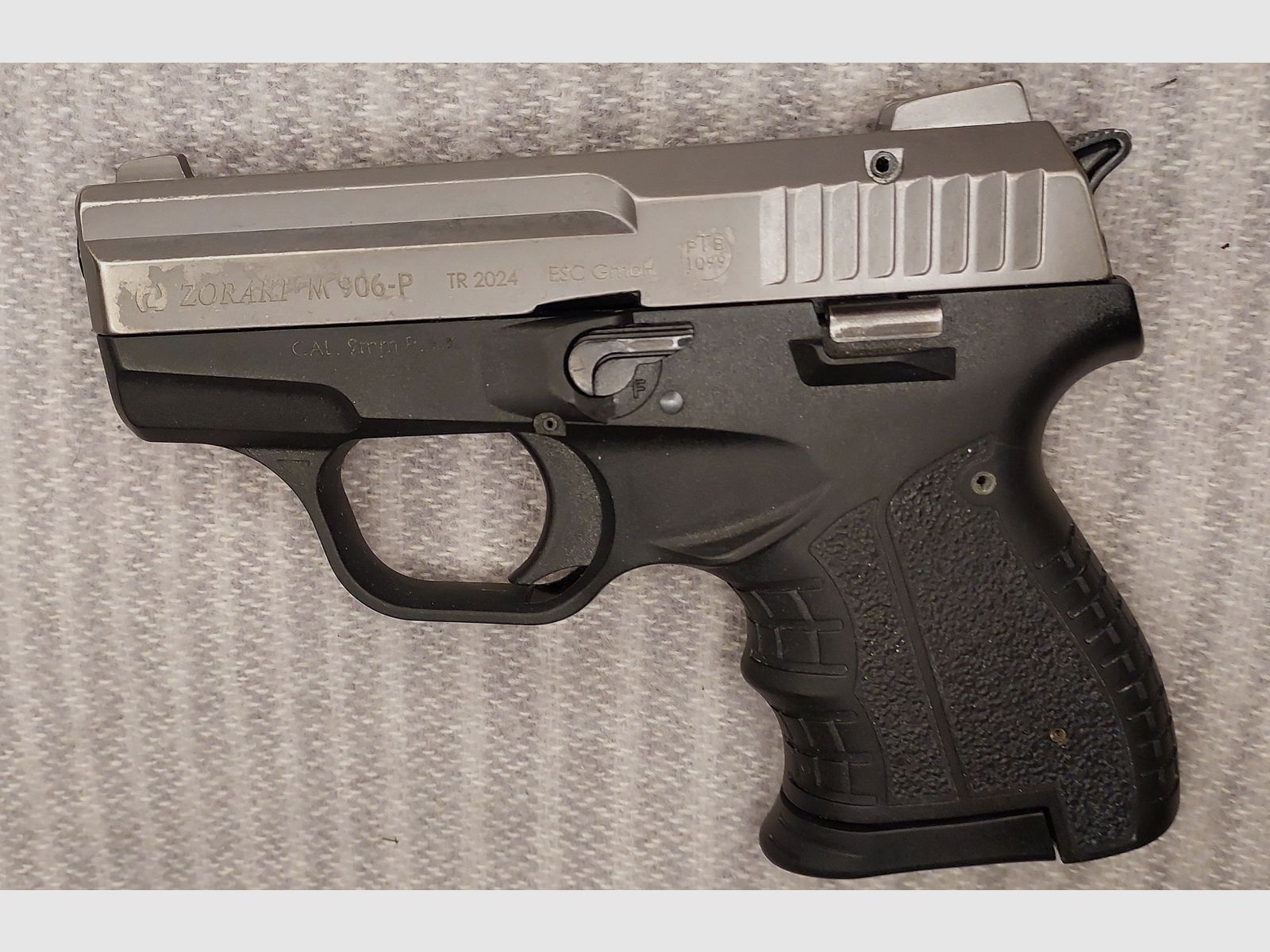 Zoraki M 906 - P blank firing pistol 9mm P.A.K. Titan (PTB 1099)