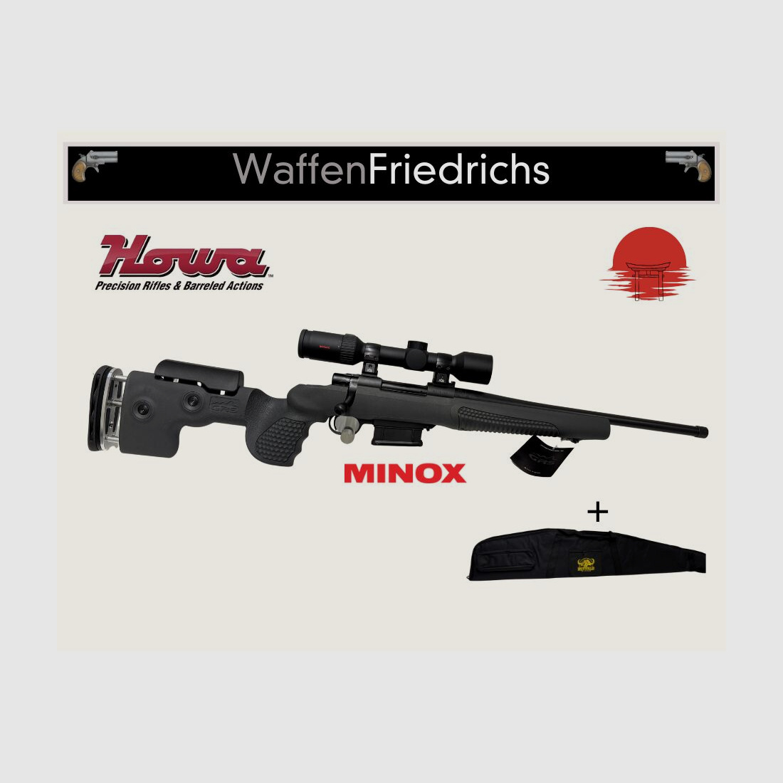 HOWA M1500 GRS Fenris "The Short Samurai" Komplettangebot - Waffen Friedrichs